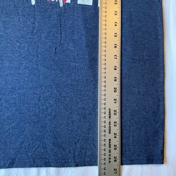 Celebrate Father’s Day Men T-shirt size M Short Sleeve Blue Fun Greatest Farted - Picture 4 of 8